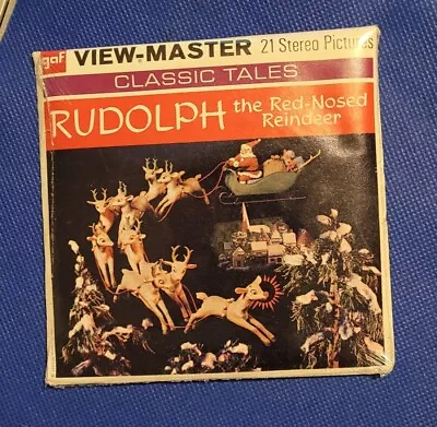 SEALED B870 Rudolph The Red-Nosed Reindeer Classic View-master Reels Packet • $36