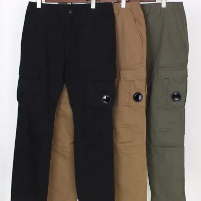 Hot Mens C.p. Company Casual Cargo Pants Trousers Unisex Street Party With Tags • £36.60