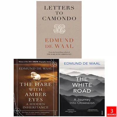 £27.99 • Buy Edmund De Waal 3 Books Collection Set Letters To Camondo,The White Road NEW