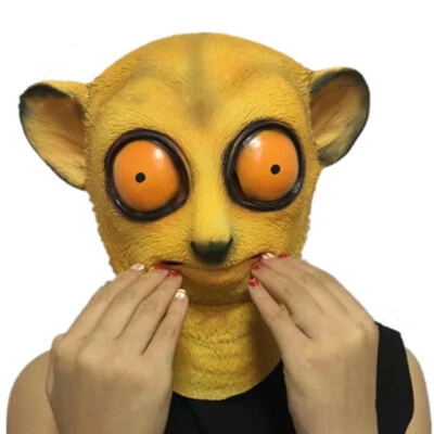 £15.58 • Buy Latex Animal Headgear Cosplay Monkey Masquerade Big Eye Monkey Mask Party