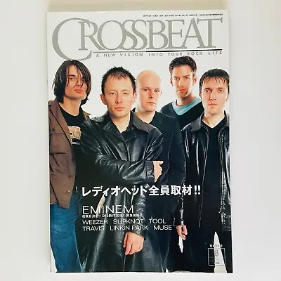 CROSSBEAT Japanese Music Magazine June 2001 RADIOHEAD EMINEM WEEZER MUSE • $30