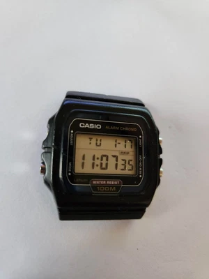 £50.76 • Buy Casio Mens Watch W-720 Used Vintage 549 WR 100M Alarm Chrono W720 Rare #8