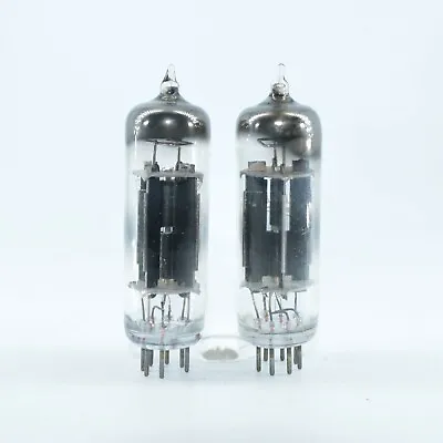 NOS RARE GEC MARCONI CV4005 6X4 EZ90 Rectifier MATCHED PAIR VALVE TUBE • $89.99