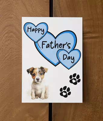 Jack Russell Father's Day Card Nice Cute Fun Pet Dog Owner Novelty Greeting • £3.99