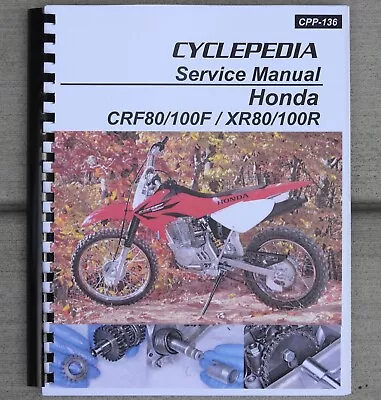 2000-2023 Honda CRF80 CRF100 CRF 80 100 XR XR80 XR100 SERVICE & REPAIR MANUAL • $32.95