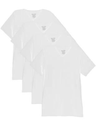 $35.99 • Buy 4-Pack Bolter Men's V Neck T-shirt Cotton