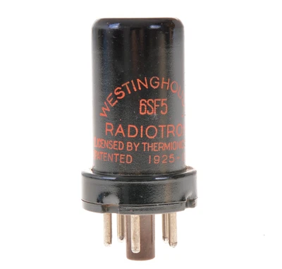 $22.54 • Buy Westeringhouse 6SF5 Vacuum Tube  Metal Case NOS See Images