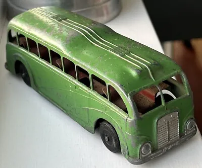 Mettoy ‘castoys’ #820 Streamline Bus Green Clockwork Motor Steering Brake • £39.99