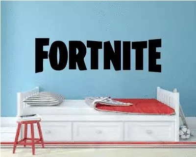 £3.99 • Buy Fortnite Wall Vinyl Sticker Gaming Bedroom Kids Xbox Playstation Various Colours