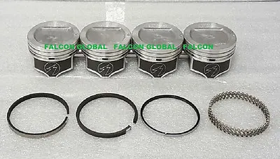 Mercury/Mercruiser 140 Chevy Marine 3.0/3.0L/181 Dish Top Pistons Rings Kit +030 • $147.27