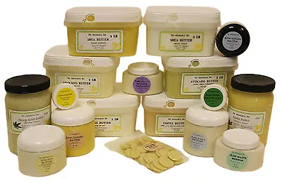 $8.69 • Buy Premium High Quality Shea Butters Pure&Organic Cold Pressed Choose Your Butter 