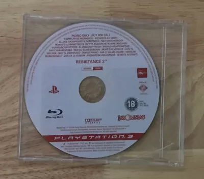 Resistance 2 PS3 Playstation 3 Rare Promo Full Game • $11.95