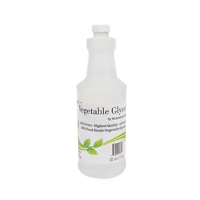 Vegetable Glycerin 99.8% Pure - 1 Quart (32 Oz) USP Food Grade All Natural Premi • $24.72