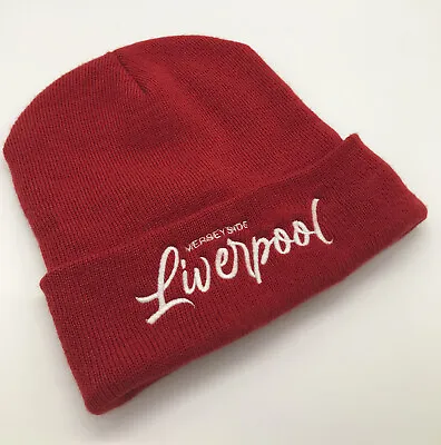 $17 • Buy Liverpool FC Embroidered Winter Hat Free Worldwide Shipping 