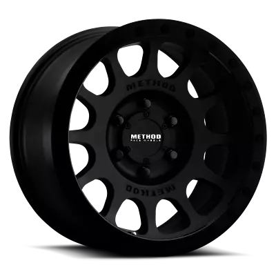 4 New  Gloss/matte Black Method Race Wheels  Mr305 Nv 16x8 6-139.70  (104419) • $1418