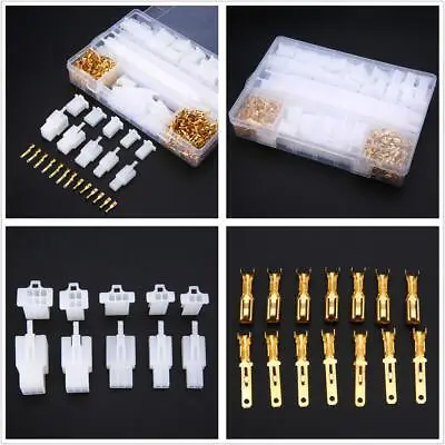  2.8mm 2-9 Pins Electrical Wire Terminal Connector For Motorcycle 580Pcs/Boxed • $26