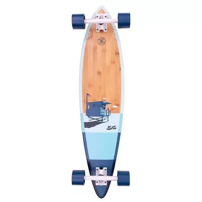 Z-Flex Bamboo Pintail 38 Longboard Skateboard • $162.34