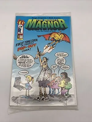 The Mighty Magnor #1 Comic Book Pop Out Cover Factory Sealed Malibu Comics • $8.97