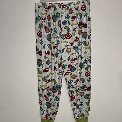 Dr. Suess Grinch Lounge Pants Men’s Medium Pajama Pants (32-34) EUC • $8.91