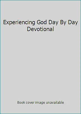 $4.09 • Buy Experiencing God Day By Day Devotional