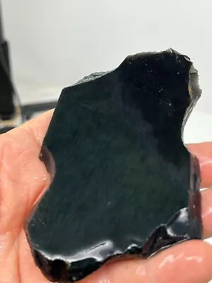 Velvet Aka Peacock Obsidian Slab Lapidary Cabbing Carving Chakra Reiki • $18