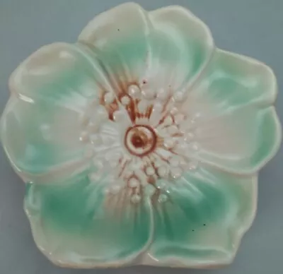 Vintage McCoy Pottery Flower Blossom Wall Pocket From Rustic Line  • $34