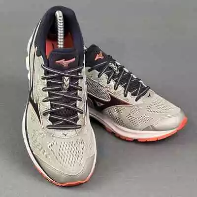 Mizuno Running Shoes Womens 8.5 Wave Rider 21 Smooth Ride Athletic Sneaker Gray  • $29.95