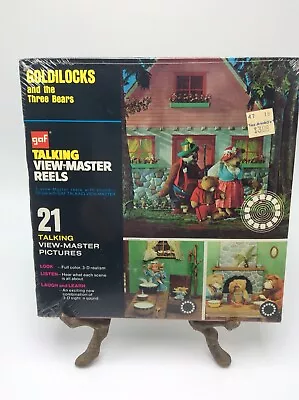 New Vintage 1970s Talking View Master Reels Goldilocks 3 Bears Sealed Price Tag • $49.99