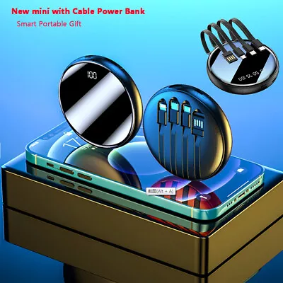 $29.98 • Buy Power Bank Mini Portable 900000Mah USB Type-C Battery Power Bank Pack Charger