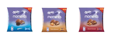 Milka Moments Pralines - 96g - Bites Snacks - Chocolate Alpine Milk Sweets Oreo • £6.65