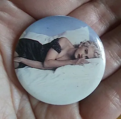 Vintage 1991 ~ MADONNA ~ Truth Or Dare In Bed With Madonna Pin Button Badge • $13.04