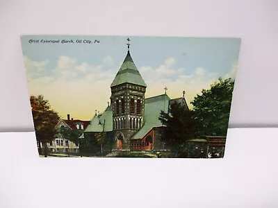 Christ Episcopal Church Oil City Pa Postcard • $4.99