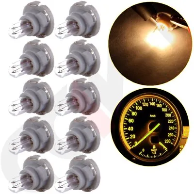 10X Warm White T5/T4.7 Neo Wedge Halogen Bulbs HVAC Climate Control Lights Lamp • $8.71
