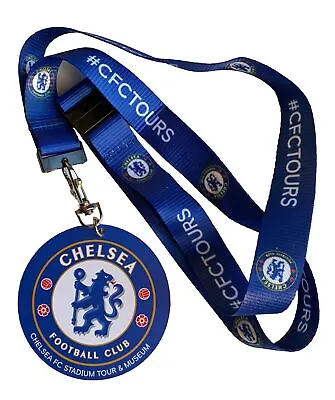 CHELSEA STADIUM TOUR PASS & LANYARD STRAP Chelsea Football Club FC Museum • £3.88