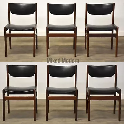 Danish Modern Teak Dining Chairs - Set Of 6 • $2800