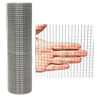 £8.95 • Buy Stainless Steel Mesh Fencing Aviary Chicken Netting Rabbit Fence Pet Cage Garden