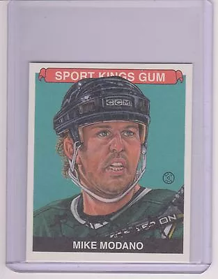 Rare 2015 Sport Kings Mike Modano Mini Green Card #011 ~ /15 ~ Usa Hockey Great • $15