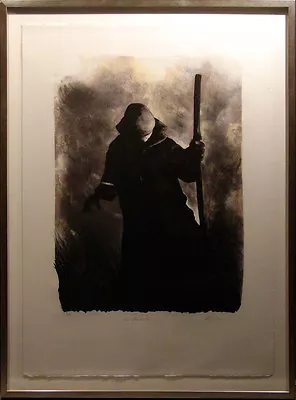 Mackenzie Thorpe  The Shepard  Etching Hand Signed W/custom Frame Make An Offer! • $3900