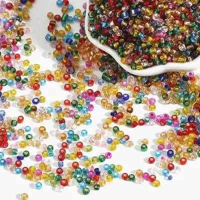 $5.99 • Buy 150-1000pcs/lot Crystal Czech Glass Beads 2/3/4mm Round Loose Seed Bead Jewelry 