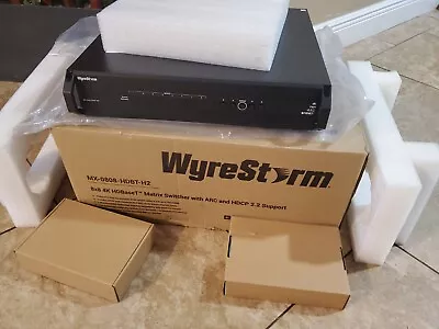 WYRESTORM MX-0808-HDBT-H2 8x8 4K HDbas3T Matrix Switcher W/ ARC & HDCP 2.2  • $2399.99