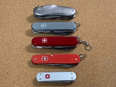 Victrinox WENGER Swiss Champ Swiss Army Knife Set Of 5 New • $890