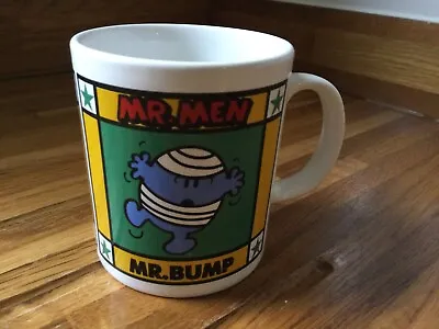 Mr Men Mr BUMP AND MR STRONG Mug/Cup By MR Roger Hargreaves. 1997 • £4