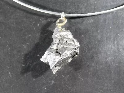 Authentic Meteorite Pendant Or Necklace...a Falling Star! 3.21 • $17.99