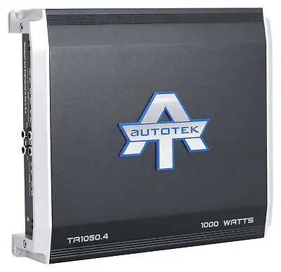 AUTOTEK TA1050.4 1000 Watt 4-Channel Car Audio Amplifier Class A/B Amp • $62.75
