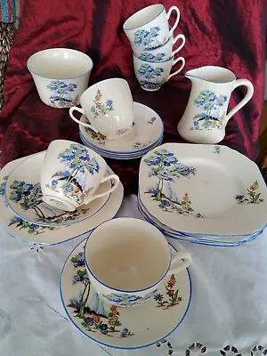 Vintage TF & S Ltd Phoenix Ware Tea Set ART DECO  • £25