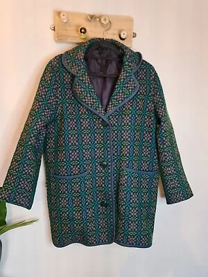 Dillad Dwyryd Welsh Woolans 100% Wool Tapestry Jacket Size 10 - 12 36  Chest... • £80