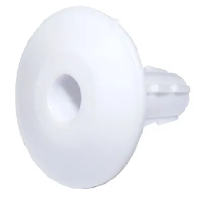 £6.75 • Buy 10 X Auline Single White Wall Grommets TV Aerial Coax Cable Entry Exit RG6 WF100