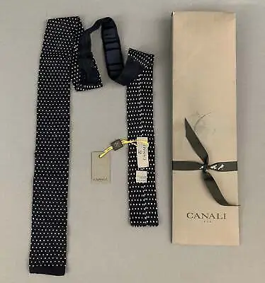 £49.99 • Buy CANALI 100% WOOL TIE With PRESENTATION GIFT BOX - New - BNWT - Made In Italy