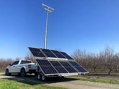 Complete Off-Grid Solar Mobile Trailer: Sun Titan L5 - 5.1kWh Lithium Battery • $19999
