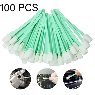 $17.99 • Buy 100x Cleaning Solvent Swabs For Roland Mimaki Mutoh Epson Format InkJet Printers
